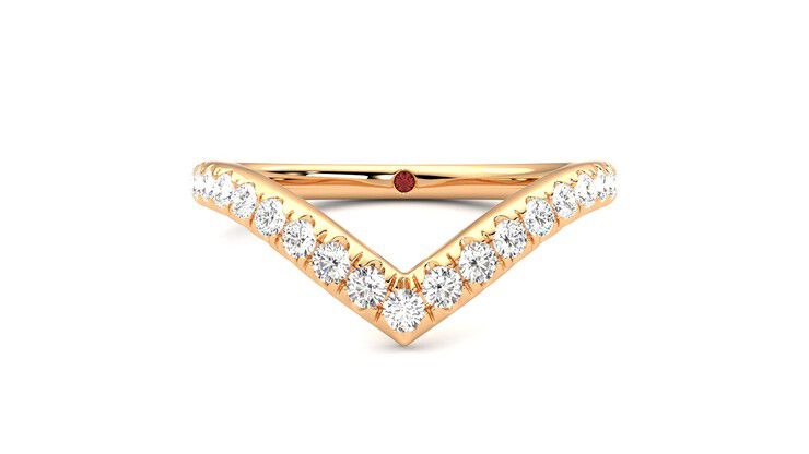 Taylor & Hart Summit Wedding Ring 360 degree image 0