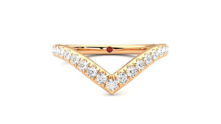 Taylor & Hart Summit Wedding Ring 360 degree image 1
