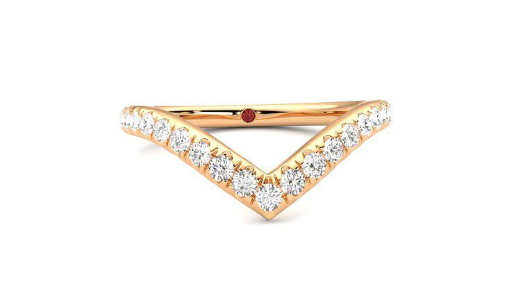 Taylor & Hart Summit Wedding Ring 360 degree image 2