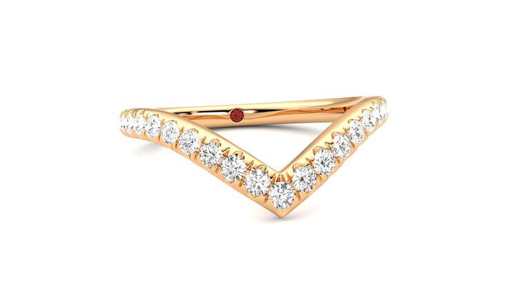Taylor & Hart Summit Wedding Ring 360 degree image 3