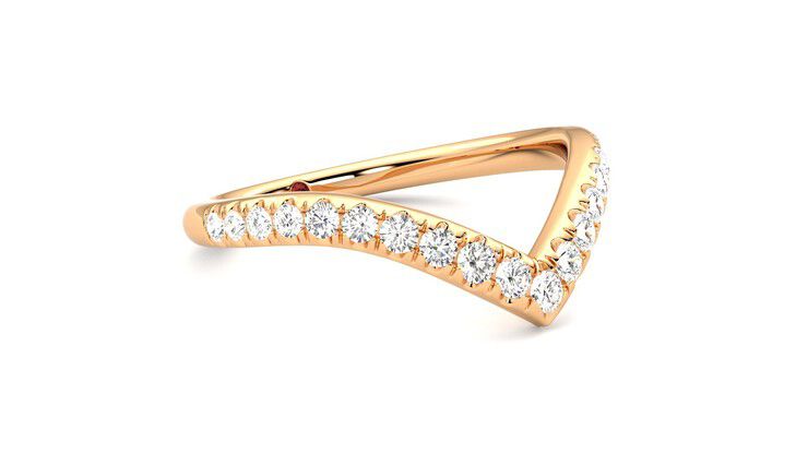Taylor & Hart Summit Wedding Ring 360 degree image 6