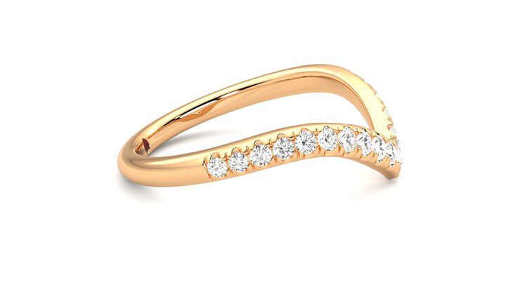 Taylor & Hart Summit Wedding Ring 360 degree image 9