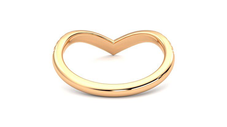 Taylor & Hart Summit Wedding Ring 360 degree image 15