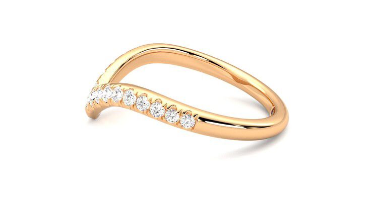 Taylor & Hart Summit Wedding Ring 360 degree image 20