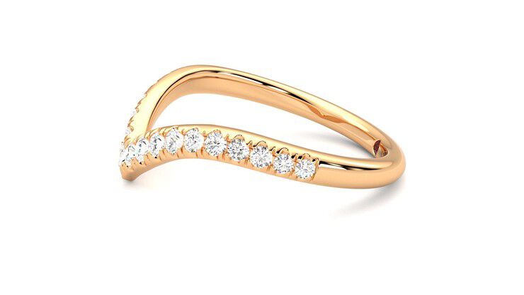Taylor & Hart Summit Wedding Ring 360 degree image 21