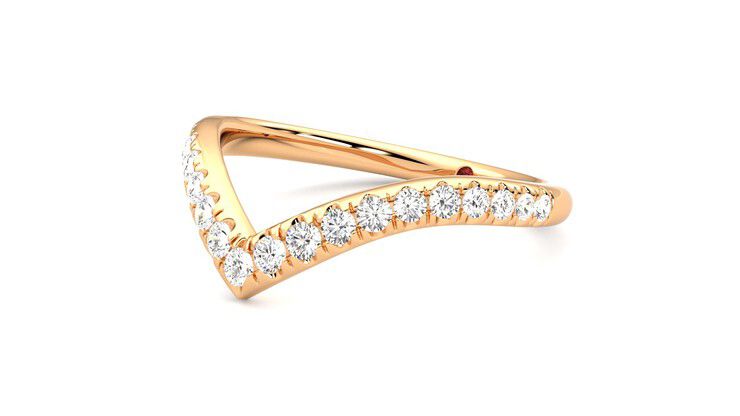 Taylor & Hart Summit Wedding Ring 360 degree image 24