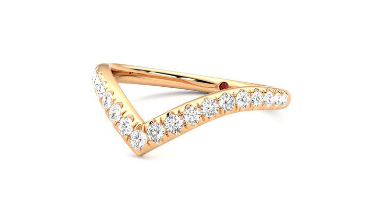 Taylor & Hart Summit Wedding Ring 360 degree image 25