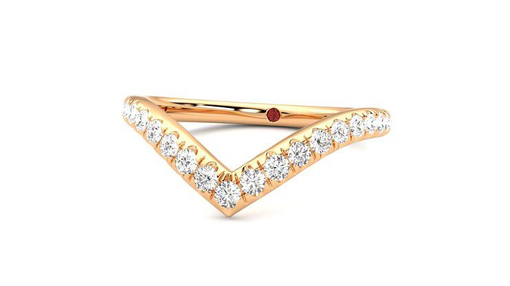 Taylor & Hart Summit Wedding Ring 360 degree image 27