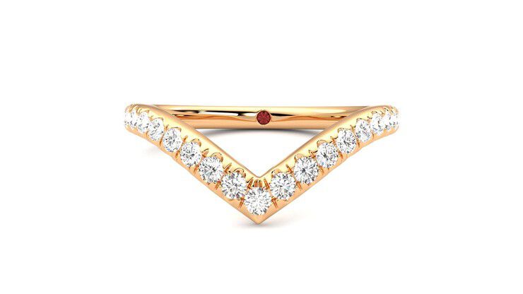 Taylor & Hart Summit Wedding Ring 360 degree image 29