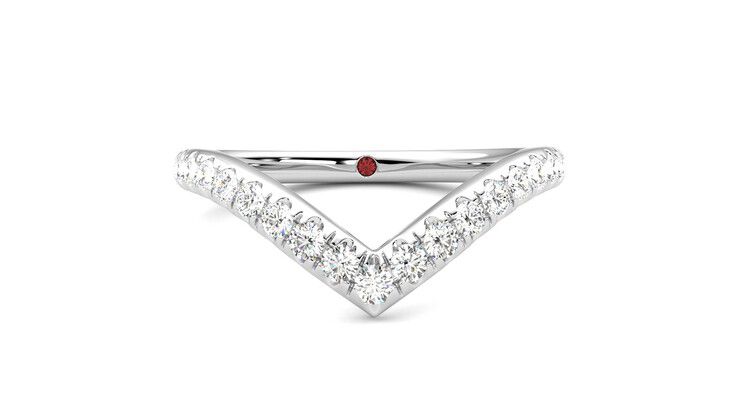 Taylor & Hart Summit Wedding Ring 360 degree image 1