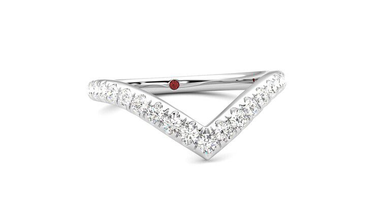 Taylor & Hart Summit Wedding Ring 360 degree image 3