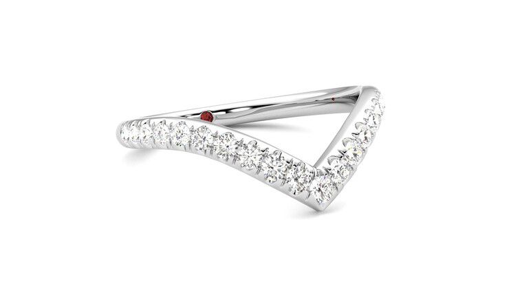 Taylor & Hart Summit Wedding Ring 360 degree image 5
