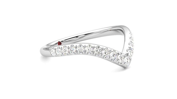 Taylor & Hart Summit Wedding Ring 360 degree image 7