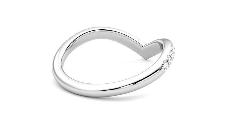 Taylor & Hart Summit Wedding Ring 360 degree image 13