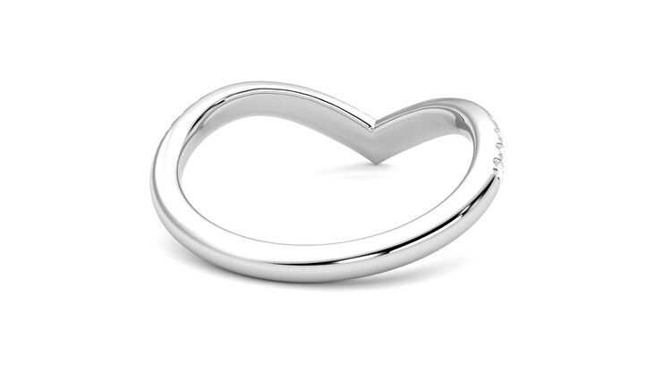 Taylor & Hart Summit Wedding Ring 360 degree image 14