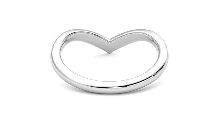 Taylor & Hart Summit Wedding Ring 360 degree image 15