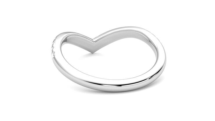 Taylor & Hart Summit Wedding Ring 360 degree image 16