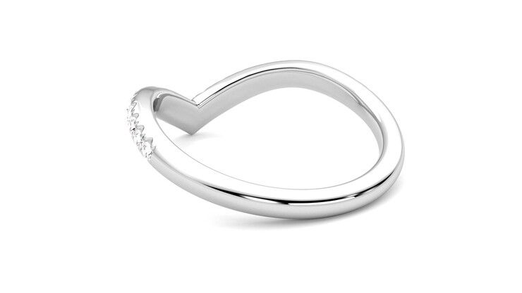 Taylor & Hart Summit Wedding Ring 360 degree image 17