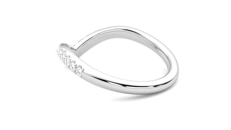 Taylor & Hart Summit Wedding Ring 360 degree image 18