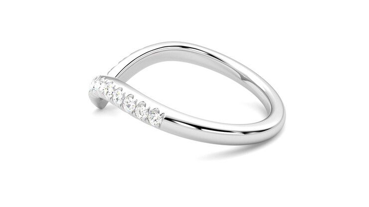 Taylor & Hart Summit Wedding Ring 360 degree image 19