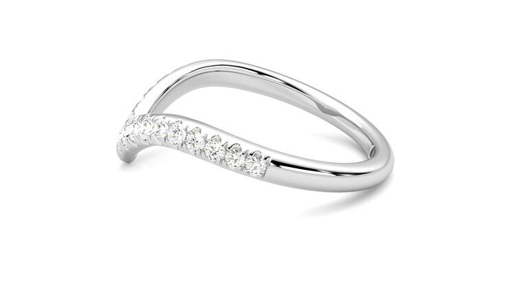 Taylor & Hart Summit Wedding Ring 360 degree image 20