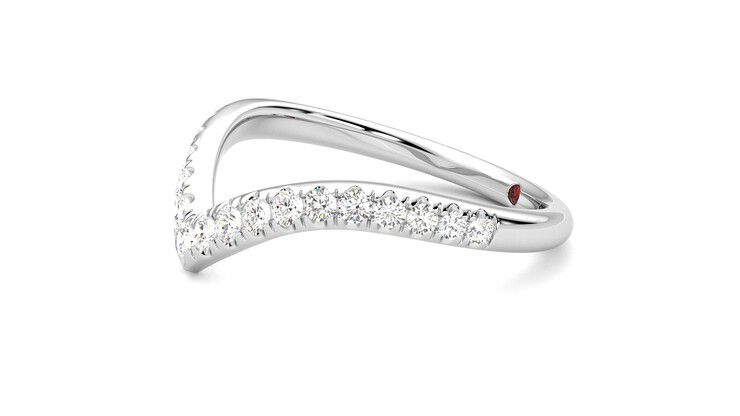 Taylor & Hart Summit Wedding Ring 360 degree image 22