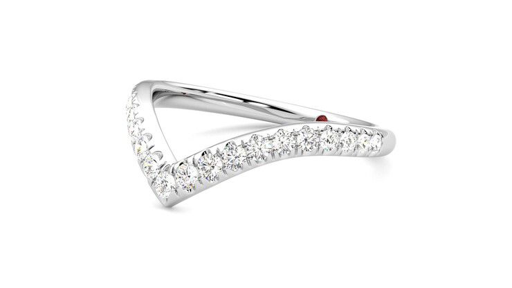 Taylor & Hart Summit Wedding Ring 360 degree image 24