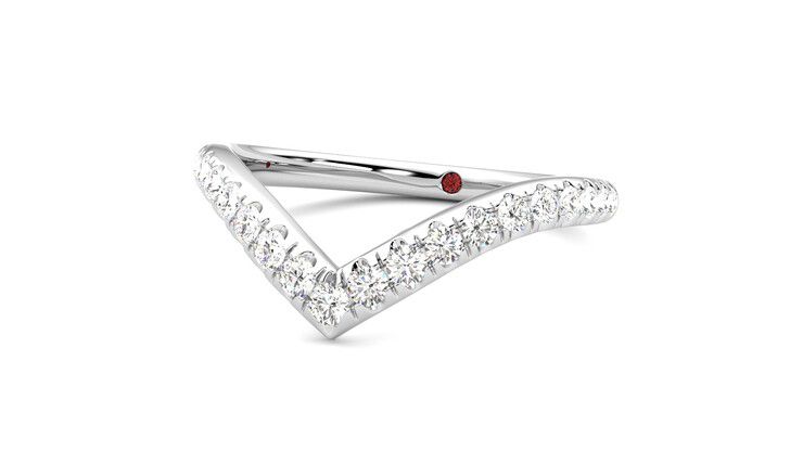 Taylor & Hart Summit Wedding Ring 360 degree image 26