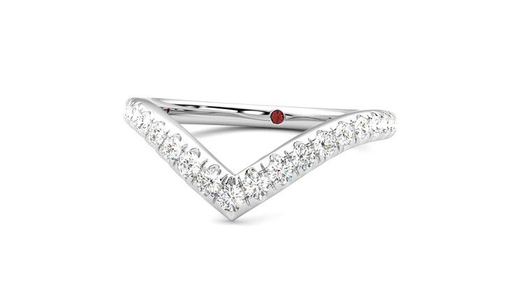 Taylor & Hart Summit Wedding Ring 360 degree image 27