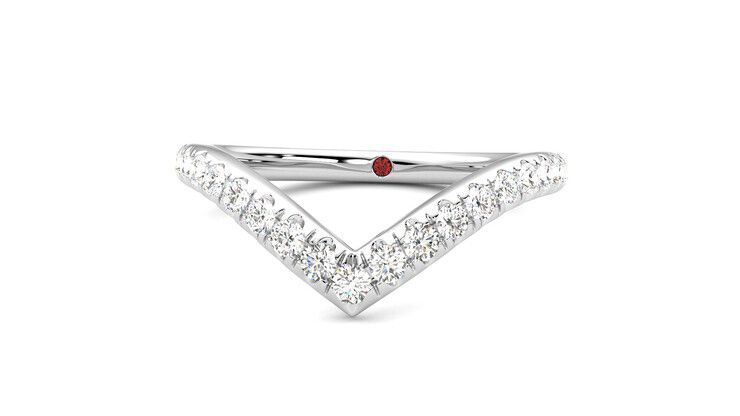 Taylor & Hart Summit Wedding Ring 360 degree image 28