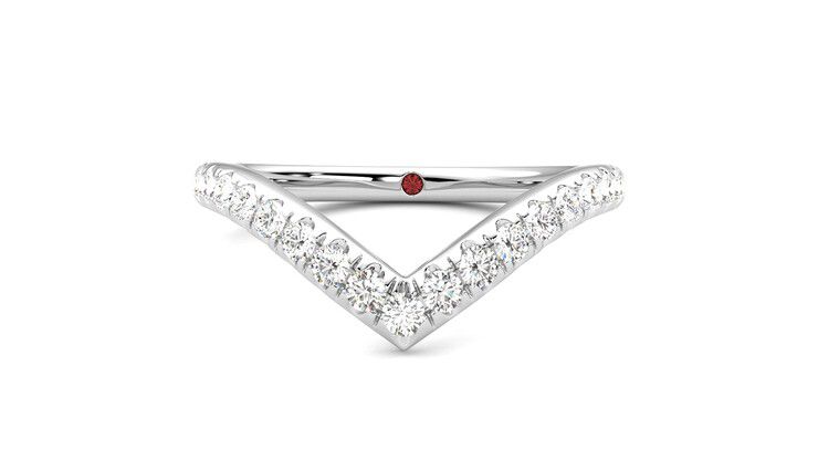 Taylor & Hart Summit Wedding Ring 360 degree image 29