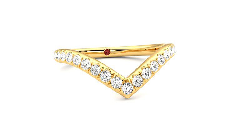 Taylor & Hart Summit Wedding Ring 360 degree image 3