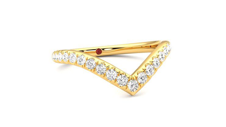 Taylor & Hart Summit Wedding Ring 360 degree image 4