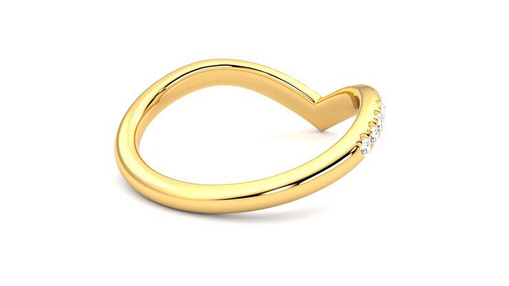 Taylor & Hart Summit Wedding Ring 360 degree image 13