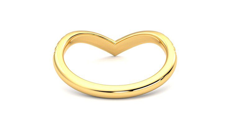 Taylor & Hart Summit Wedding Ring 360 degree image 15