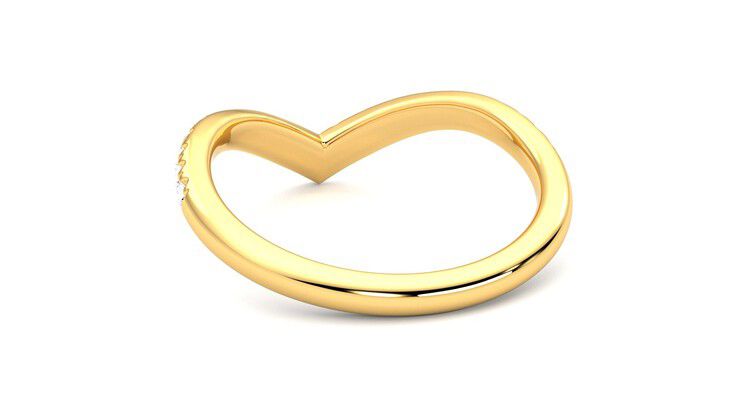 Taylor & Hart Summit Wedding Ring 360 degree image 16