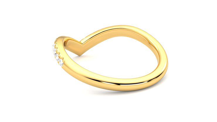 Taylor & Hart Summit Wedding Ring 360 degree image 17