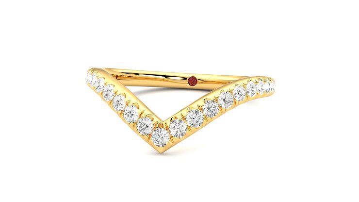 Taylor & Hart Summit Wedding Ring 360 degree image 27
