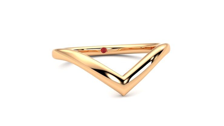Taylor & Hart Summit Wedding Ring 360 degree image 3