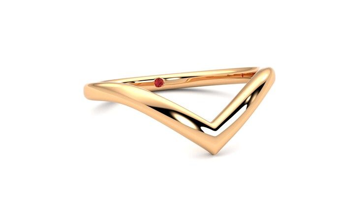 Taylor & Hart Summit Wedding Ring 360 degree image 4
