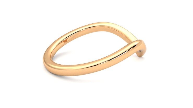 Taylor & Hart Summit Wedding Ring 360 degree image 11