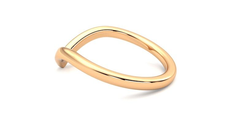 Taylor & Hart Summit Wedding Ring 360 degree image 19