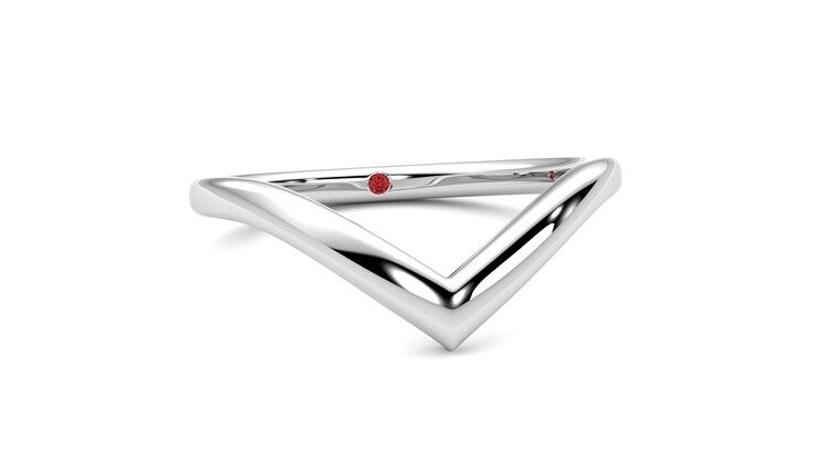 Taylor & Hart Summit Wedding Ring 360 degree image 3