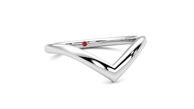 Taylor & Hart Summit Wedding Ring 360 degree image 4