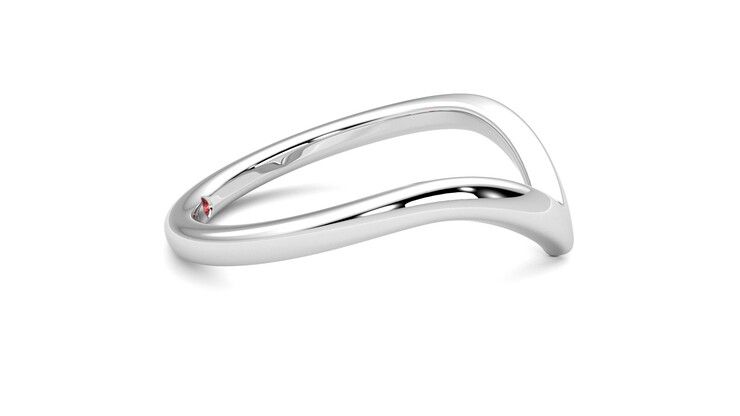 Taylor & Hart Summit Wedding Ring 360 degree image 9