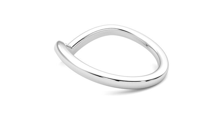 Taylor & Hart Summit Wedding Ring 360 degree image 18
