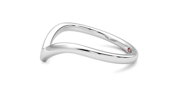 Taylor & Hart Summit Wedding Ring 360 degree image 21