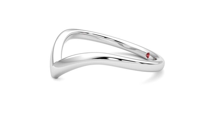 Taylor & Hart Summit Wedding Ring 360 degree image 22