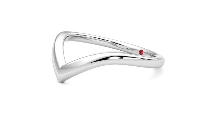 Taylor & Hart Summit Wedding Ring 360 degree image 23