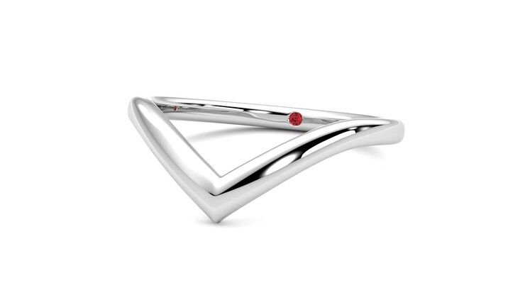 Taylor & Hart Summit Wedding Ring 360 degree image 26